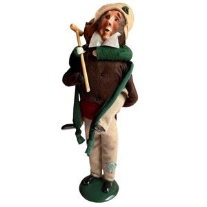 Vintage Byers Choice Bob Cratchit & Tiny Tim 1st Edition Figurine